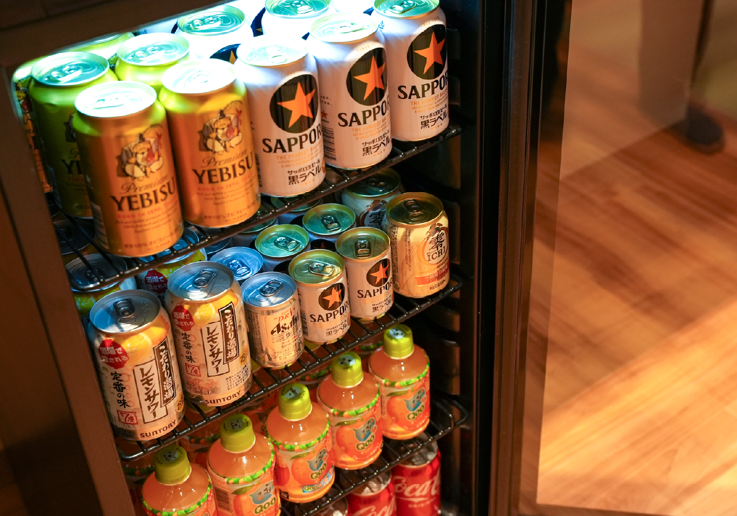 24時間フリードリンク